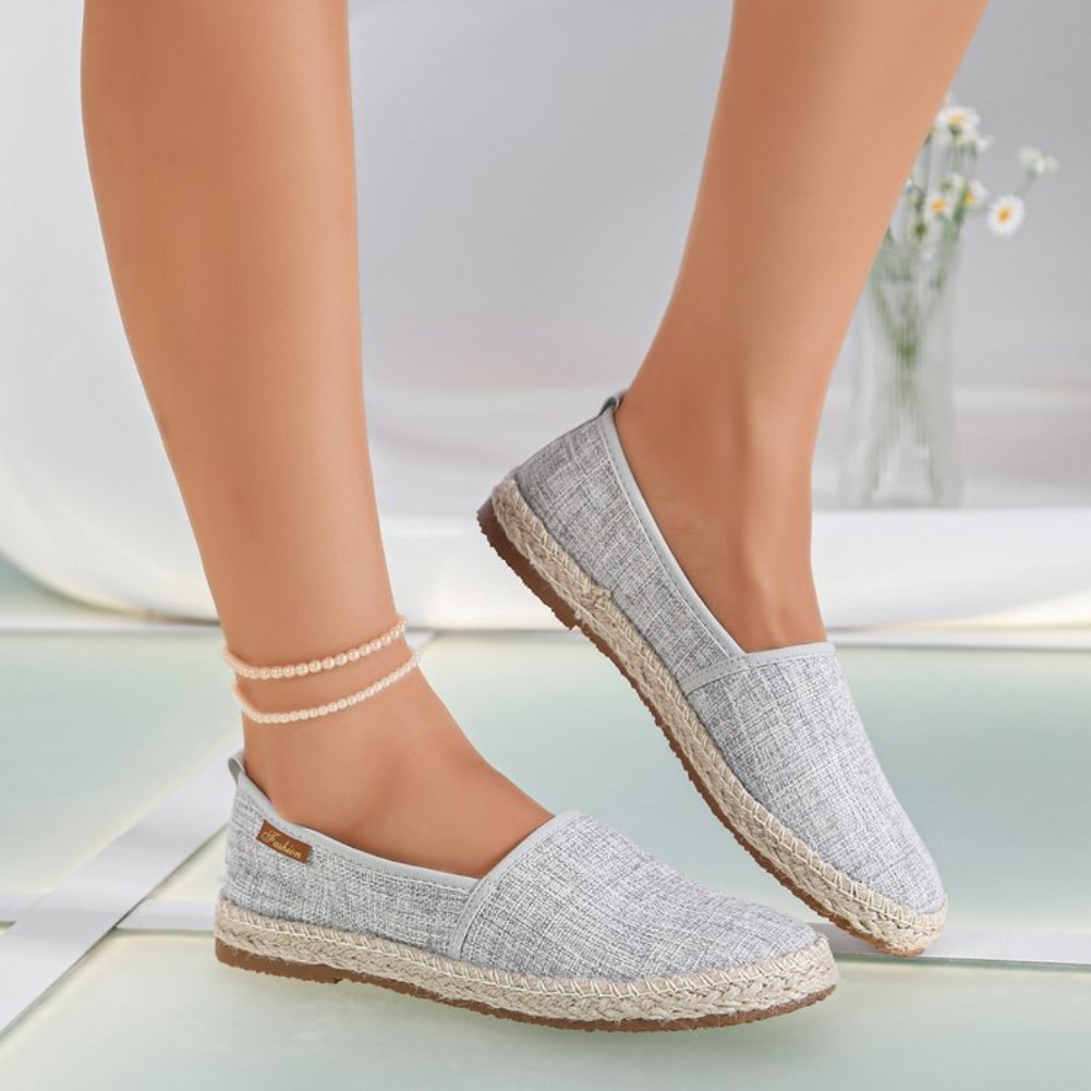2026 Summer Comfortable Canvas - Espadrille Slip On ulasan dan harga