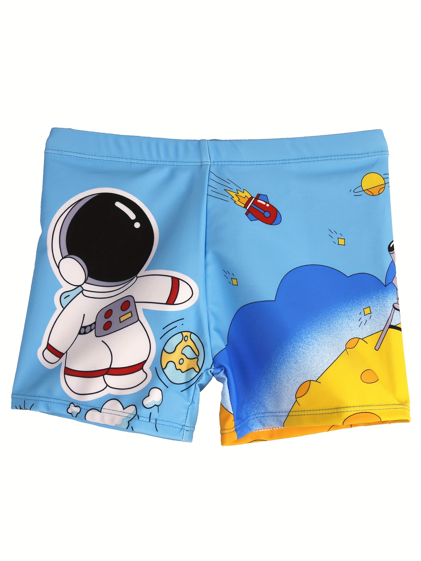 Cartoon Astronaut Pattern Quic - Swim Trunk Quick Dry ulasan dan harga
