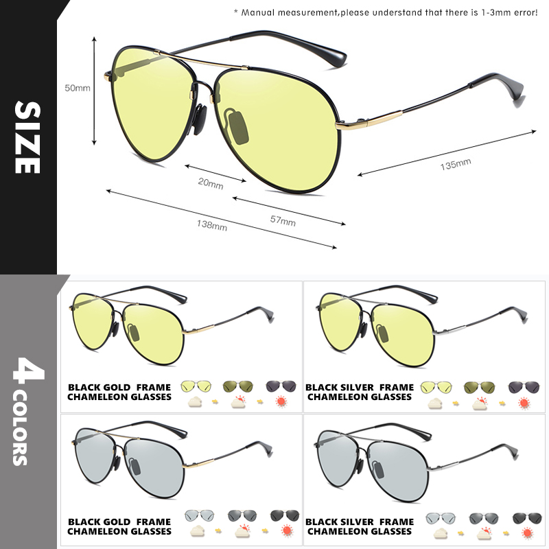 LIOUMO 2026 Aviation Luxury Su - Sunglasses Aviator Polarized ulasan dan harga