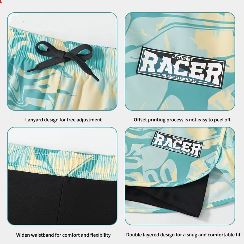 Swimming Trunks Adult Double L - Swim Trunk Quick Dry ulasan dan harga