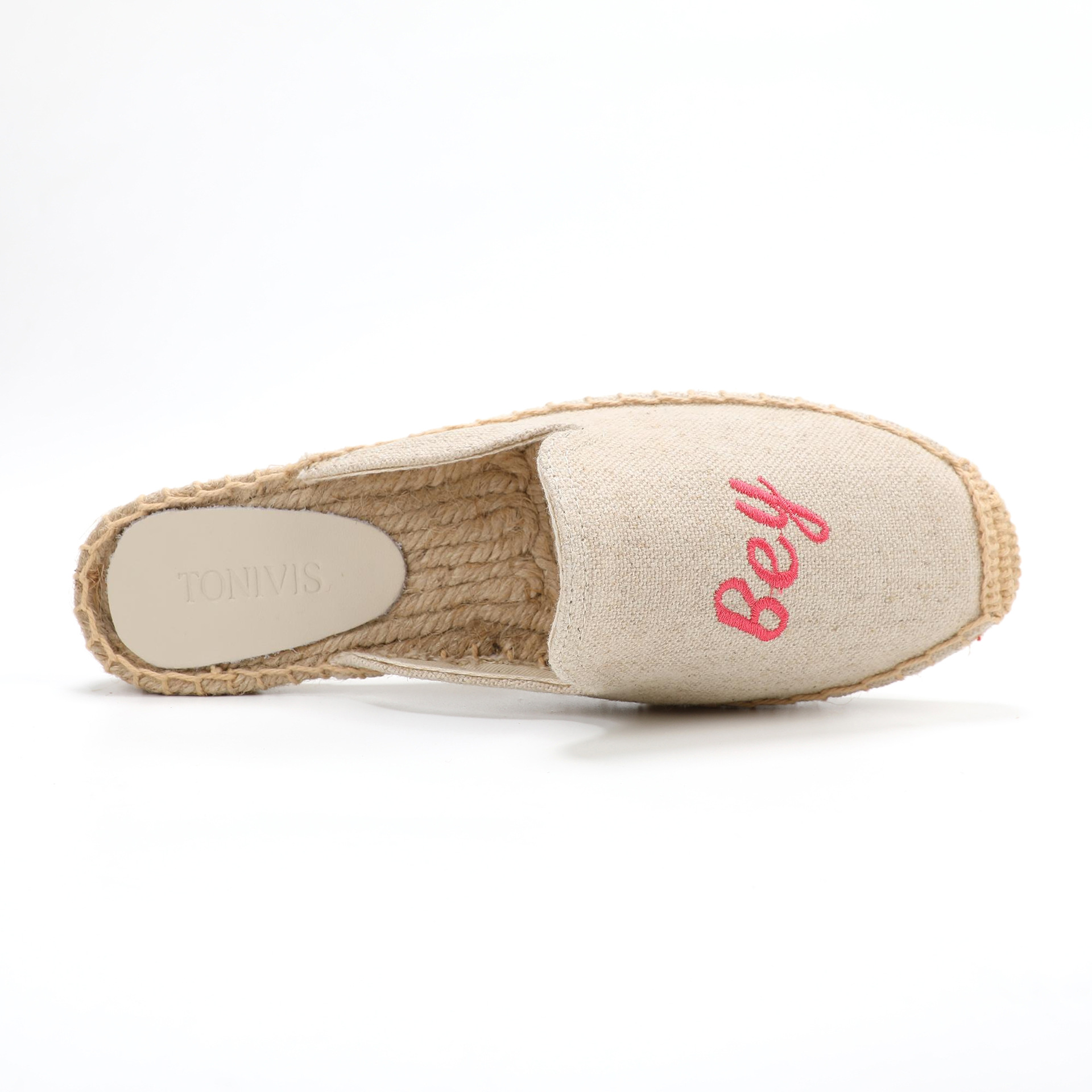 Women Floral Embroidered Espad - Espadrille Slip On ulasan dan harga