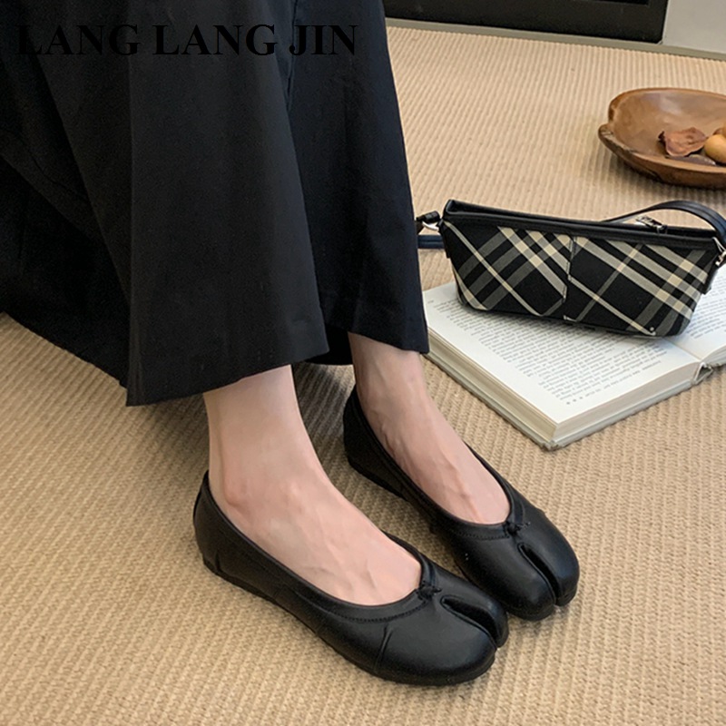 Spring Split Toe Women Ballet  - Espadrille Slip On ulasan dan harga