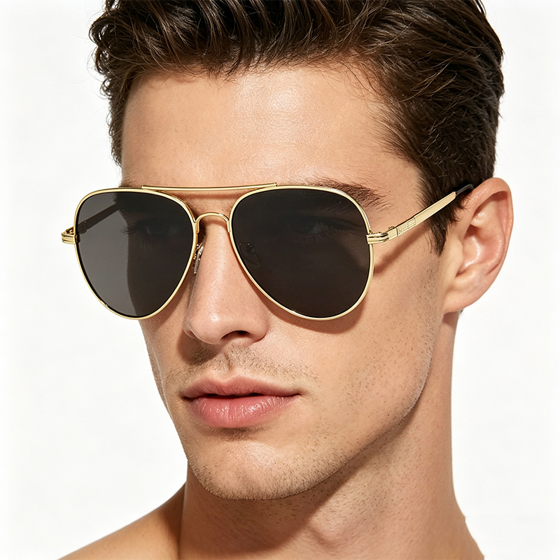 Classic Pilot Polarized Sungla - Sunglasses Aviator Polarized ulasan dan harga