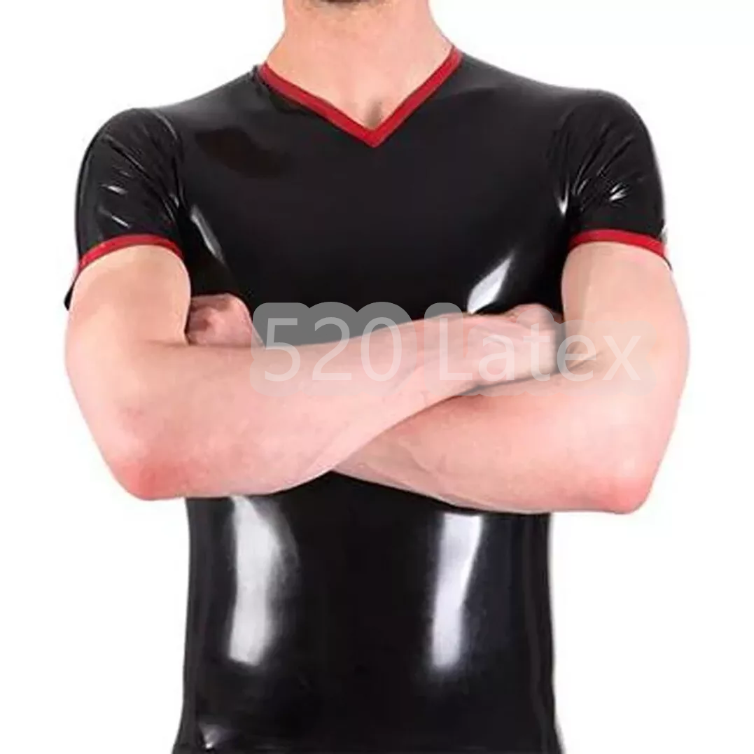 Natural Latex Men Muscle Short - Tank Top Muscle ulasan dan harga