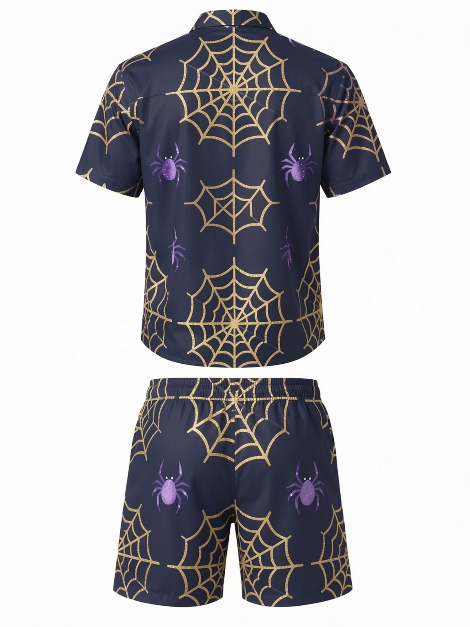 Mens Summer Short Sleeve Polo  - Resort Shirt Floral ulasan dan harga
