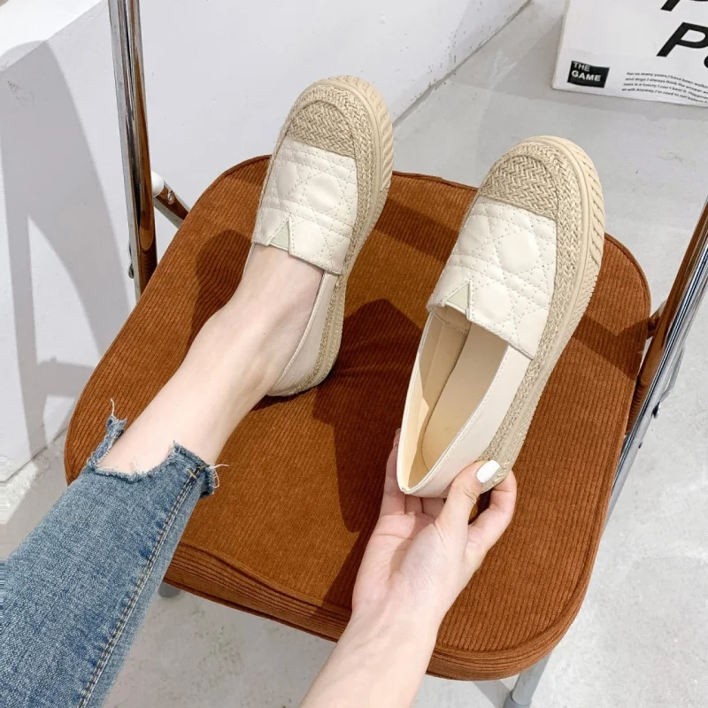 2025 New Women's Shoes Espadri - Espadrille Slip On ulasan dan harga