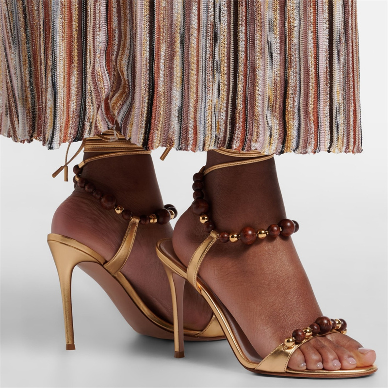 Retro Luxury Brown Leather San - Casual Sandal Leather ulasan dan harga